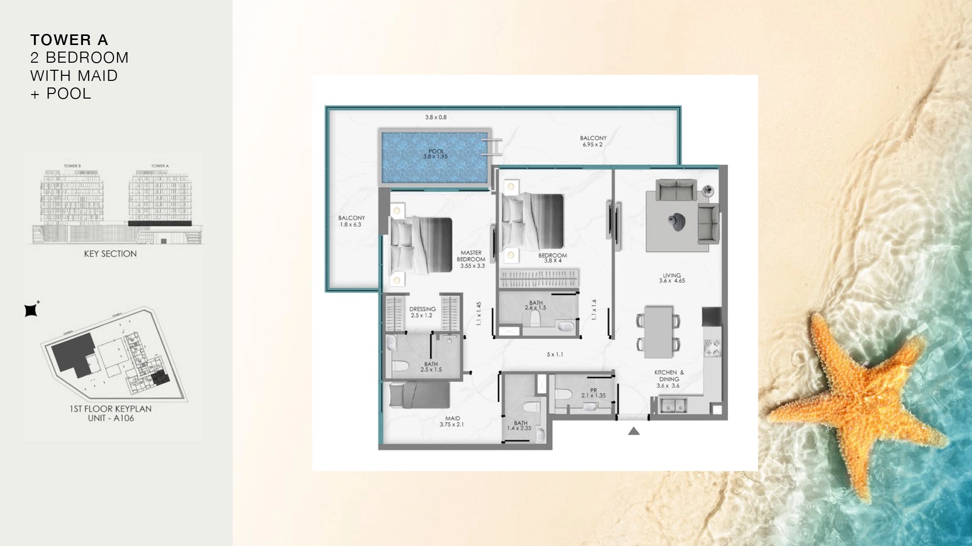 2 BR - Type B